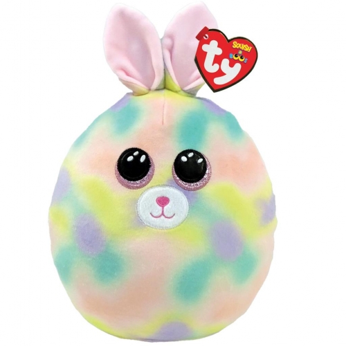 TY SQUISH A BOO FURRY PASTEL SPRING RABBIT 20 CM