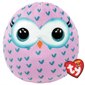 TY SQUISH A BOO WINKS OWL 31CM